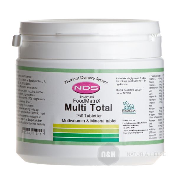 NDS FoodMatriX Multi Total 250 stk.